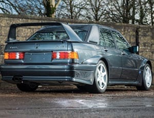 A muscular Mercedes – 1990 Mercedes-Benz 190 E 2.5-16 Evolution II – £140,000 to £160,000 – Silverstone Auctions – 27th February 2016 – Race Retro Classic Car Sale