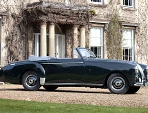 A royal Lagonda – Ex- HRH The Prince Philip, Duke of Edinburgh 1954 3-litre Aston Martin Lagonda drophead coupé to be auctioned, 20th April 2016, £350,000 to £400,000, H&H Classics, Imperial War Museum Duxford