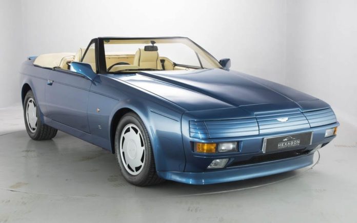 An Angular Aston – 1989 Aston Martin Volante Zagato V8 – Hexagon Classics – £350,000 ($426,000 or €387,000)