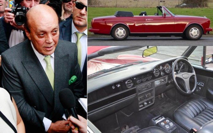 Bentley or Bail? – 1986 Bentley Continental convertible originally owned by notorious fraudster Asil Nadir to be auctioned – Ex Asil Nadir 1986 Bentley Continental convertible with coachwork by Mulliner Park Ward – For sale for £55,000 to £60,000 ($76,000 to $83,000, €62,000 to €68,000 or درهم278,000 to درهم304,000) at the Bonhams Goodwood Members’ Meeting sale, Chichester on 18th March 2018