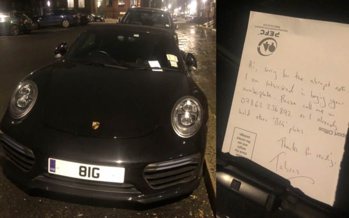 Anything But BIG – 8IG number plate attracts attention – Pretentious number plate ‘BIG’ attracts attention in Knightsbridge.