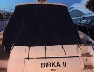 Boating with a Birka - BIRKA II, debate about banning burkas in Britain