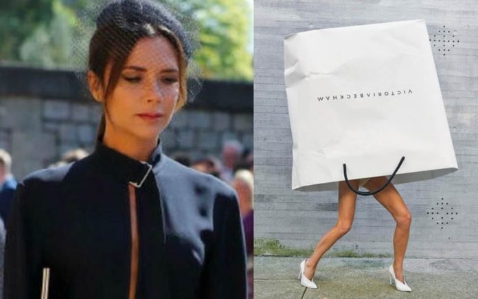 Bagging Beckham – Victoria Beckham sticks her head in a carrier bag – As Victoria Beckham takes the concept of being a ‘bag lady’ to another level, one could argue she’d do better to keep her head inside for good.