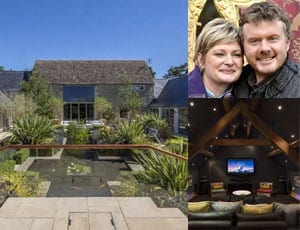 Cleaning up – EuroMillions winners Paul and Justine Laycock to sell their £4.5 million “eco mansion” Barnsley Hill Farm, Bibury, Gloucestershire, GL7 5LY
