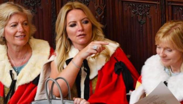 Barring Bra – Baroness Mone needs to be thrown out of Parliament – “La la land dweller” Baroness Mone should be turfed out of the House of Lords given her lackadaisical attitude to turning up.