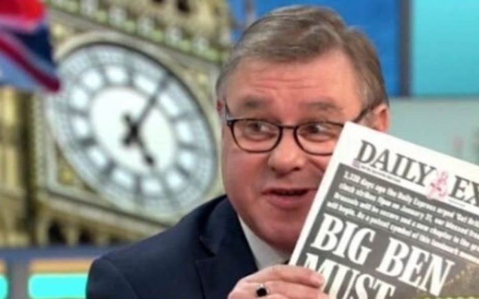 Bong Off – Matthew Steeples slams the Bong for Brexit campaign – Matthew Steeples slams the campaign to raise £500,000 to make Big Ben ‘bong’ to market Brexit as ridiculous and irresponsible.