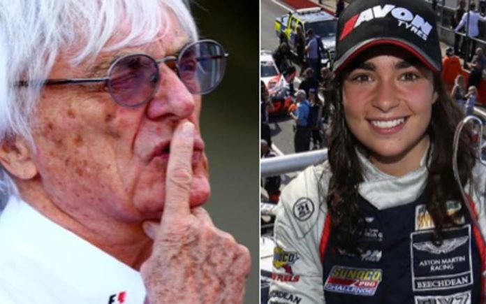 Dwarfing Misogyny – Rising star female racing driver Jamie Chadwick puts ‘Bungling Bernie’ Ecclestone in his place and dismisses his misogynist views.