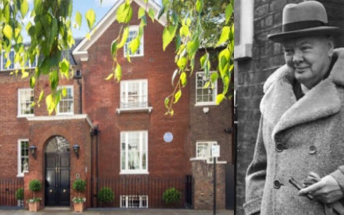 Churchill’s Last Billet – 28 Hyde Park Gate, Kensington, London, SW7 5DJ – Last home of Sir Winston Churchill for sale for £22.9 million ($28 million or €25.3 million) through Strutt & Parker