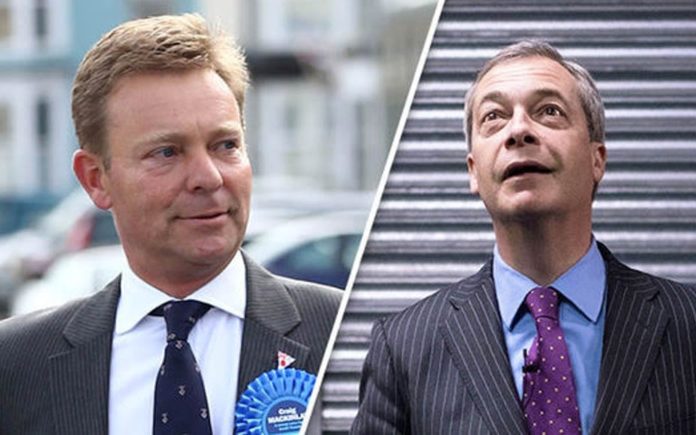 Craig Mackinlay and Nigel Farage