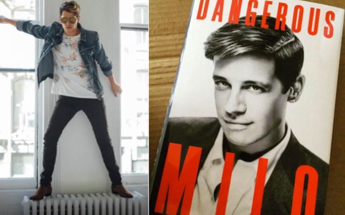 Moron of the Moment – Milo Yiannopoulos – ‘Trumpsexual’ paedophile apologist Milo Yiannopoulos stands on a radiator as Simon & Schuster reject his £7.6 million lawsuit over his book Dangerous.