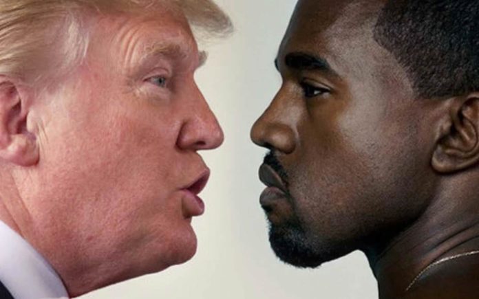 Donald Trump and Kanye West