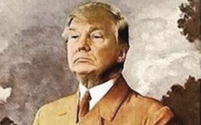 Picture of the Week – Trump as Hitler – Donald Trump and Adolf Hitler