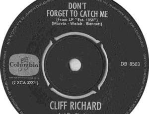 Don’t forget to catch me – Sir Cliff Richard – Historic child abuse – Elm Guest House – Sheffield – CPS – File passed to Crown Prosecution Service – Peter Pan of Pop – Christian pop singer