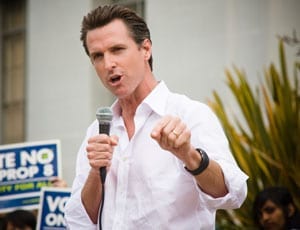Another blow for Trump - Lieutenant Governor of California Gavin Newsom takes to Facebook to describe Donald Trump as “offensive and dangerous”