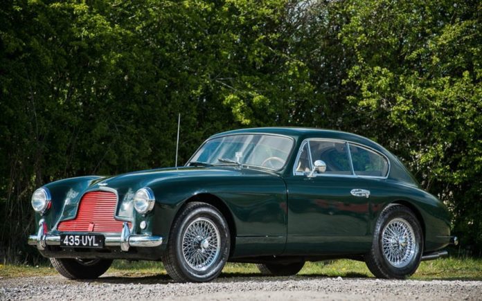 A Glory in Green – 1954 Aston Martin DB2/4 – Silverstone Auctions will sell the car with an estimate of £165,000 to £185,000 ($214,000 to $240,000, €195,000 to €218,000 or درهم787,000 to درهم882,000) at Silverstone Circuit in Northamptonshire on 13th May 2017