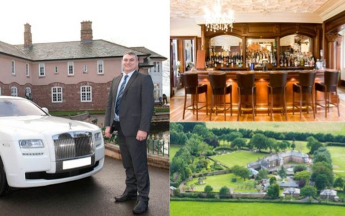 In For A Penny… Hammer Hill House, Romsley Lane, Romsley, Bridgnorth, Shropshire, WV15 6HW, United Kingdom – For sale for £3.95 million ($5 million, €4.5 million or درهم18.4 million) with agents Knight Frank. Owned by Poundland founders Steve and Tracy Smith currently.