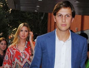 Jared Kushner and Ivanka Trump