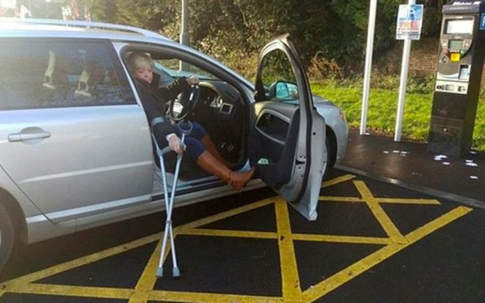 Wally of the Week – Margaret Gallagher – Meet a woman with a broken leg who thinks she can park wherever she wants; strangely she can get on her tight jeans and boots – Daily Mail, 15th December 2016