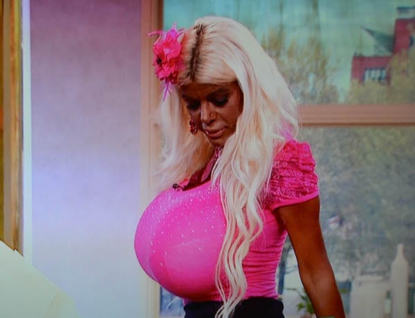 Martina Big – The name of this “mahogany skinned” German is a giveaway.