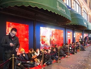 Picture of the Week: It’s a material world - Harrods Winter Sale