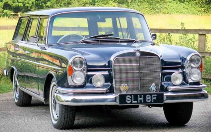 An Ugly Brake – 1967 Mercedes-Benz 230S ‘Universal’ shooting brake estate car to be auctioned by Silverstone Classics at their Silverstone Classic Sale on 29th and 30th July 2017 – Estimate of £35,000 to £40,000 ($45,000 to $52,000, €39,000 to €45,000 or درهم167,000 to درهم191,000)