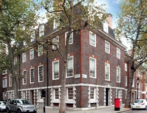 Scandal - Mulberry House, Smith Square, Westminster, London, SW1P 3HL; scene of ménage à trois between Henry Mond, 2nd Baron Melchett, Gwen Wilson, Lady Melchett and Gilbert Cannan
