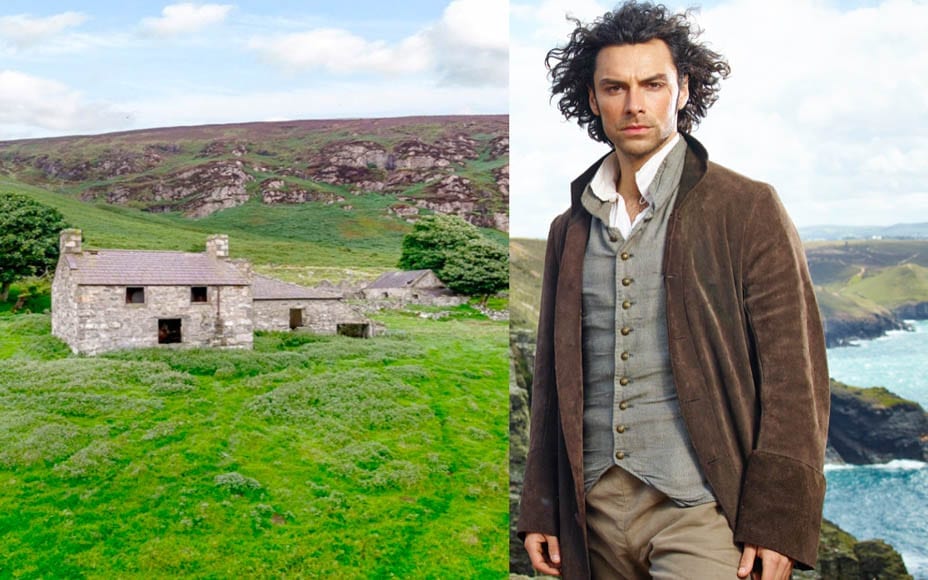 A Poldark-esque Pad – Ty Uchaf, Nant Gwrtheyrn, Llithfaen, Pwllheli, Gwynedd, Wales, United Kingdom, LL53 6HL, Wales – For sale for £750,000 ($963,000, €840,000 or درهم3.5 million) through Carter Jonas – Welsh coastal farm with beach and derelict quarry for sale for just £750,000; its environs were home to an alleged spy in WW2.