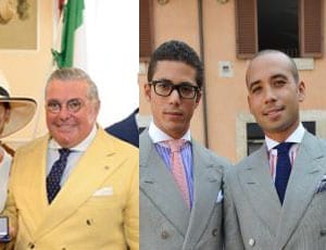 His Excellency Nunzio Alfredo D’Angieri and sons Stefan and Teava
