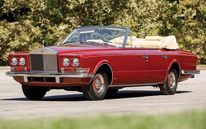 A Con and A Cabriolet – 1971 Rolls-Royce Phantom VI all-weather cabriolet by Pietro Frua – To be sold at auction by RM Sotheby’s at their Monterey sale on Saturday 19th August 2017 – Estimate of £308,000 to £462,000 ($400,000 to $600,000, €340,000 to €511,000 or درهم1.5 million to درهم2.2 million) – Owned by Robert ‘Bobby’ Buchanan-Michaelson originally