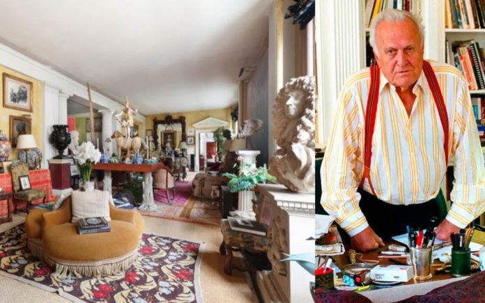 A Manhattan Mash-Up – “Baronial” bachelor pad-esque Manhattan loft that belonged to the late Picasso biographer Sir John Richardson KBE (1924 – 2019) for sale – Unit 7FL, 73 5th Ave Flatiron, Manhattan, New York, NY 10003, United States of America – For sale for £5.6 million ($7.2 million, €6.5 million or درهم26.4 million) through Jeffrey Stockwell of Compass.