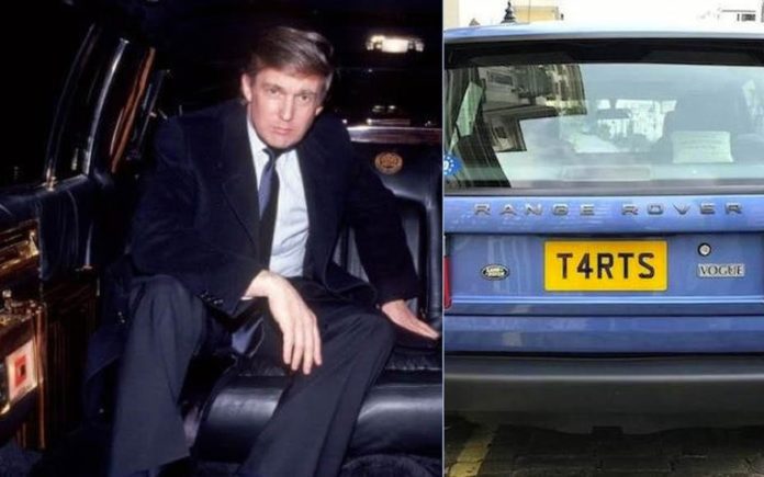 Tarts & Trump – Ex-Donald Trump limo and Range Rover with the perfect plate for the “pussy grabber” to be auctioned side-by-side at Goodwood on 19th March 2017 – 2000 4.6-litre Land Rover Vogue with registration plate T4 RTS for £10,000 to £15,000 ($12,300 to $18,400, €12,000 to €17,000 or درهم 45,000 to درهم 67,700) and former Donald Trump 5.0-litre Cadillac ‘Golden Series’ by Dillinger Coach Works for £10,000 to £12,000 ($12,300 to $14,700, €12,000 to €14,000 or درهم 45,000 to درهم 54,000)