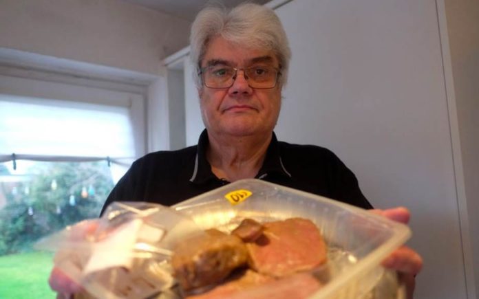 Food Fury – Angry ex-councillor Terry Lawton moans about meat – Angry supposedly homophobic ex-Labour councillor contacts his local newspaper to rant about buying supposedly rotten meat in Morrisons.