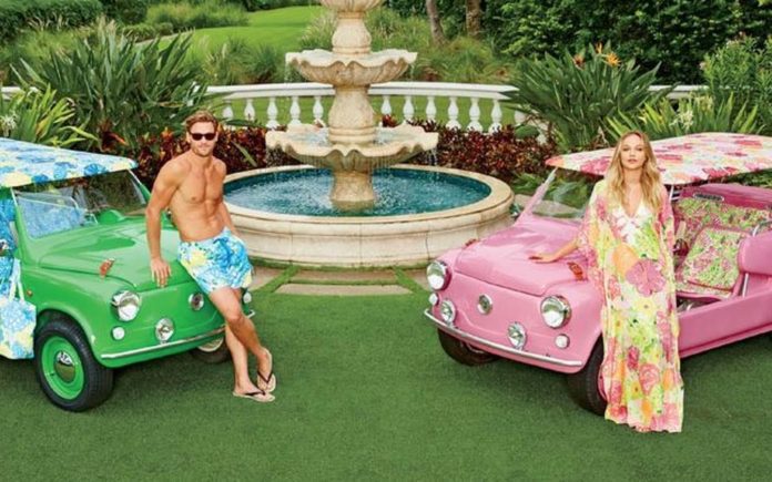 The Island Car – ‘His’ and ‘hers’ Neiman Marcus Island Cars by Lilly Pulitzer – £53,200 ($65,000 or €59,700)