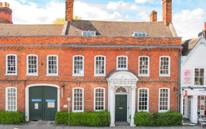 One Owner Since 1884 – The Manor House, 26 Bancroft, Hitchin, Hertfordshire, SG5 1JW, United Kingdom for sale through agents Michael Graham for £500,000 ($641,000, €582,000 or درهم2.4 million) – Striking Grade II* listed Georgian manor house that was the premises of a renowned antiques dealer for 130 years and the setting for ‘Kavangah QC’ for sale for less than a price of a studio flat in SW3.