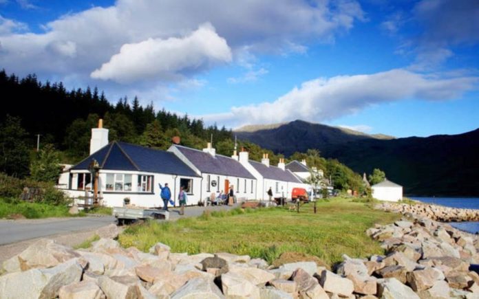 Pitchforks at the Ready – Jean-Pierre Robinet vs. Knoydart locals – Owner of Britain’s remotest mainland pub, The Old Forge at Knoydart, goes to war with his very own locals – The Old Forge, Inverie, Knoydart, Mallaig, Scotland, United Kingdom, PH31 4PL