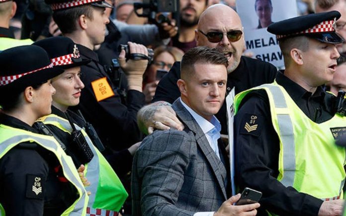 Tantrum Tommy – Tommy Robinson deserved to be attacked – That self-serving racist bigot Tommy Robinson has been attacked with milkshakes twice serves as poetic justice.