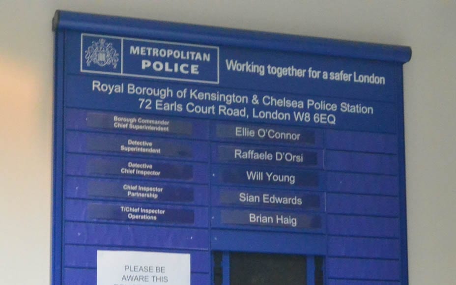 Picture of the Week – Where there’s a Will… Will Young – Detective chief inspector at Kensington Police Station
