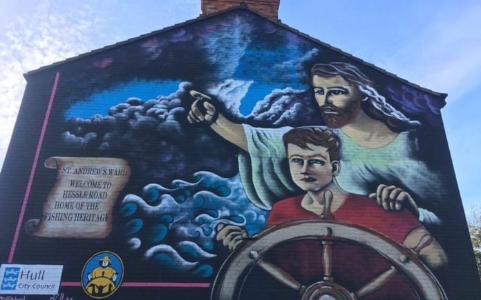 Raging Rose – Rose White rants about a mural in Hull – Hull woman complains to local newspaper about a mural that she believes features someone fondling Jesus’s genitals.