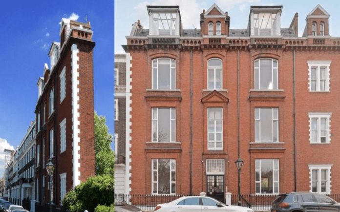 Going Thin – Two Into One? The Thin House, 5 Thurloe Square, South Kensington, London, SW7 2TA, United Kingdom. Second apartment in South Kensington’s famous ‘Thin House’ comes to the market in March 2020 after another has languished for sale for four years since 2016. Second floor for sale through Winkworth for £875,000. Third floor for sale through Rokstone for £895,000.