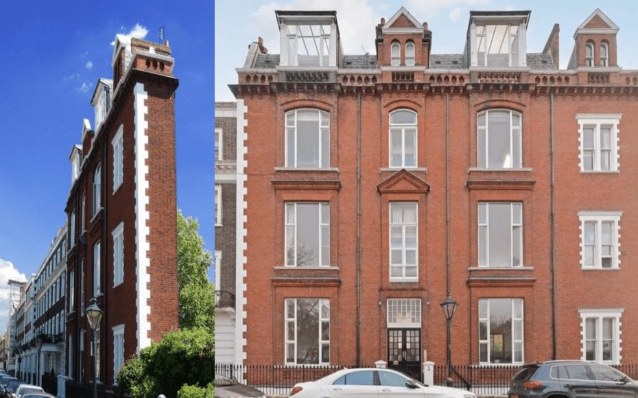 Going Thin – Two Into One? The Thin House, 5 Thurloe Square, South Kensington, London, SW7 2TA, United Kingdom. Second apartment in South Kensington’s famous ‘Thin House’ comes to the market in March 2020 after another has languished for sale for four years since 2016. Second floor for sale through Winkworth for £875,000. Third floor for sale through Rokstone for £895,000.