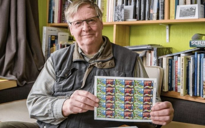 Put A Stamp In It – Pensioner Dave French gets angry about stamps – Bath pensioner gets very, very, very worked up about the quality of stamps available in a Post Office in a WHSmith store.