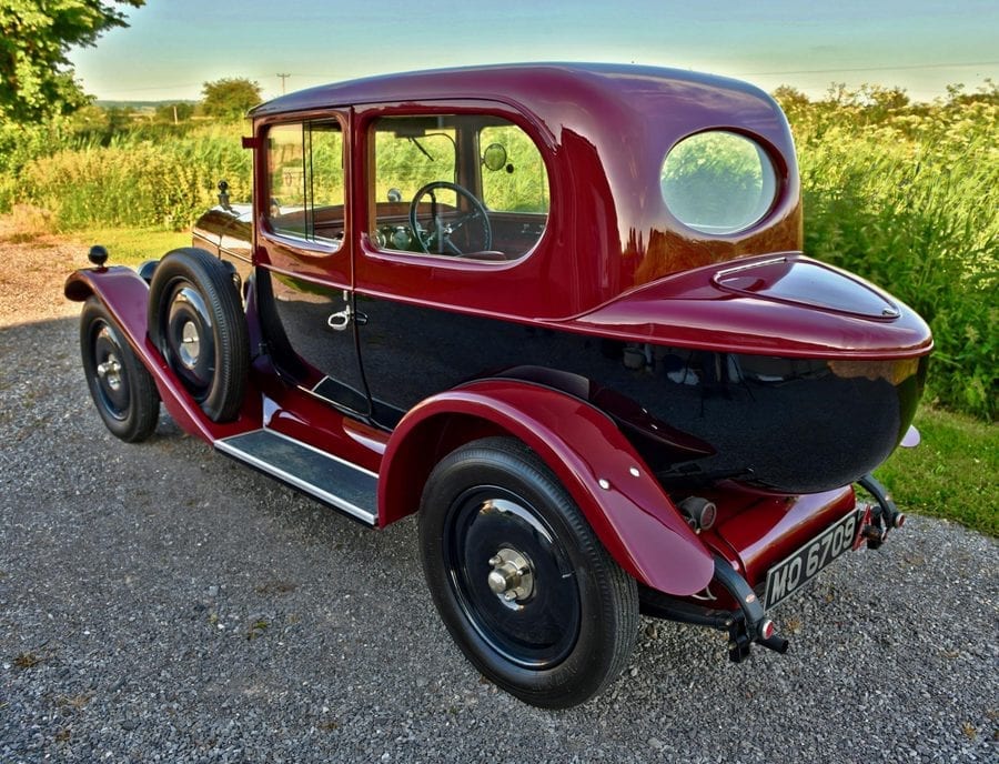 A Meticulous MG – £75,000 for 1925 MG 14/28 Super Sports bullnose salonette through Vintage & Prestige Classic Cars – “Meticulously restored” MG 14/28 Super Sports bullnose two-door salonette for sale; it is the only surviving example of just six made in 1925.