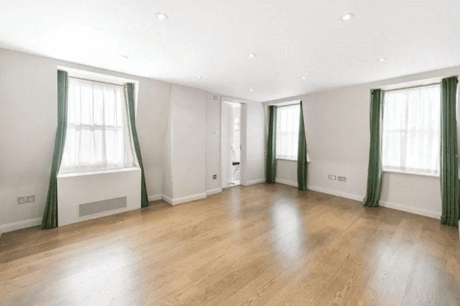 Bonded to a Short Lease – £795,000 for Fourth Floor at 22 Eaton Square, Belgravia, London, SW1W 9DE, United Kingdom flat on 15-year lease – Eaton Square apartment in a Grade II* listed building that has been home to both Bond star Sir Roger Moore and notorious aristocrat Lord Lucan for sale for staggering sum given it is on a lease of just 15 years. Available through estate agents Ayrton Wylie.