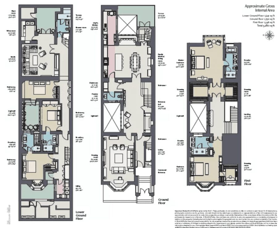 A Faithfull Flat – Triplex apartment in Knightsbridge building once home to singer-songwriter Marianne Faithfull for sale for the astounding sum of £25 million – Strutt & Parker seek £24.75 million ($30 million, €27.7 million or درهم110 million) for Basement to First Floor Triplex, 29 Lennox Gardens, Brompton and Hans Town, Knightsbridge, London, SW1X 0DE, United Kingdom.