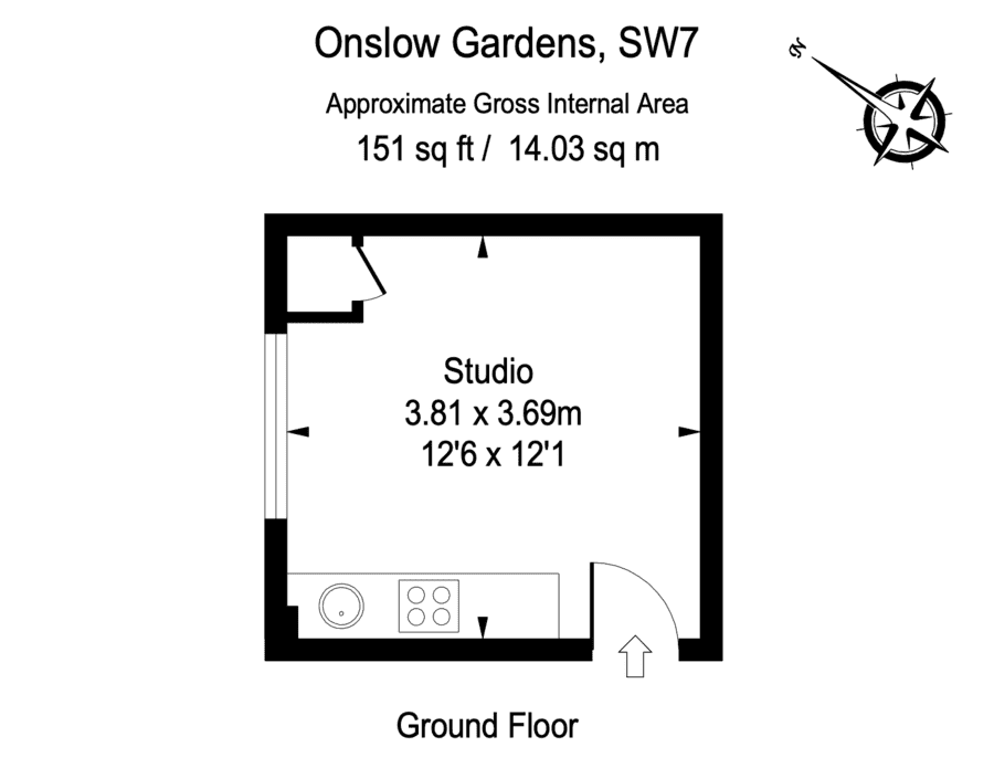 A Room (Without) A Loo – £210 per week for Onslow Gardens, South Kensington, London, SW7 flat (with no loo) – Flat in Onslow Gardens, South Kensington available to rent for the same cost as a week on the Joe Wicks diet through chi-chi estate agents Knight Frank; there is, of course, a catch: There’s no loo.