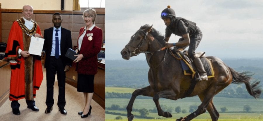 Hero of the Hour – Groom-rider child refugee Abdul Musa Adam – As groom-rider Abdul Musa Adam leads out Shadn today, he will inspire many on the eve of World Refugee Day and illustrate the positives of welcoming child refugees.