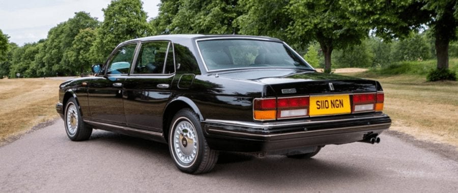 A Demon Rolls-Royce – Dot-com tycoon Cliff Stanford’s 1998 Rolls-Royce Silver Spur to be auctioned by Historics Classic and Sportscar Auctioneers on 18th July 2020 with an estimate of £18,000 to £22,000 ($22,200 to $27,100, €19,800 to €24,200 or درهم81,600 to درهم99,700) at their Windsorview Lakes sale.