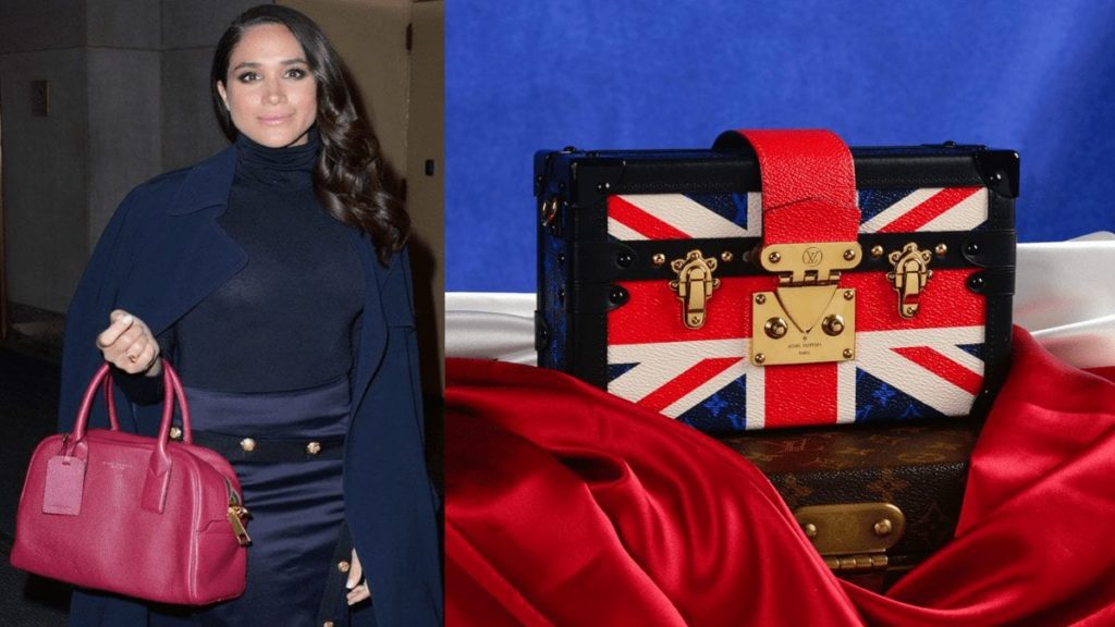 Handbagged by Meghan – Meghan Markle handbag for sale – Handbag created by Louis Vuitton to “celebrate” the marriage of Meghan Markle to Prince Harry to be auctioned for a crazy sum. Fellow Auctioneers are selling the lot in their online 8th June 2020 sale and have set an estimate of £12,000 to £18,000 ($15,100 to $22,700, €13,500 to €20,200 or درهم55,500 to درهم83,300).