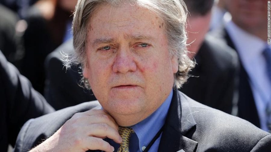 Bye Bye Barbarian Bannon – Arrest of Steve Bannon? End of Donald Trump? The arrest of Steve Bannon is a moment of hope for America; may this nasty piece of toerag have the book most deservedly thrown at him and may Donald Trump get it next.