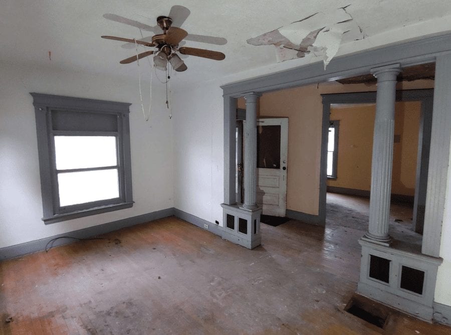 A Hair of the Dog of a House – £744 for detached house at 214 Colvin Street East, Brighton, Southside Syracuse, New York State, NY 13205, United States of America through Greater Syracuse Land Bank – Detached Edwardian house in New York State for sale for just £744 or 8,400% less than it cost to build in 1906; it is in the place of Tom Cruise’s birth and was home to a famous German police dog in the 1920s.